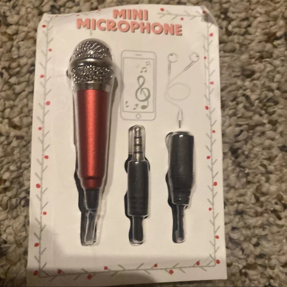 Vivitar Mini Microphone RED - Picture 1 of 1